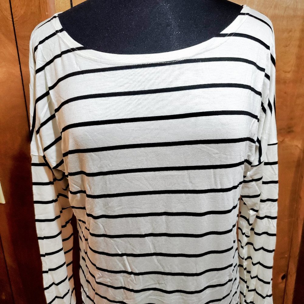 Women's Long Sleeve High Low Tunic Top